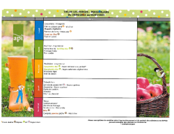 Menus 30 juin au 4 juillet 2025