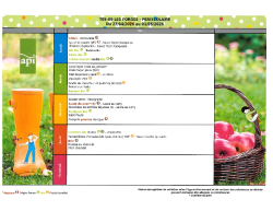 Menus 27 avril au 8 mai 2026