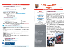 LesForgesActu Mai 2026
